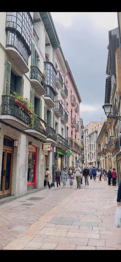 Piso En El Emblematico Barrio Antiguo De Oviedo Apartment Bagian luar foto